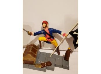 1970s MPC Walt Disney - Pirates Of The Caribbean  - Hoist High The Jolly Roger - Model Set