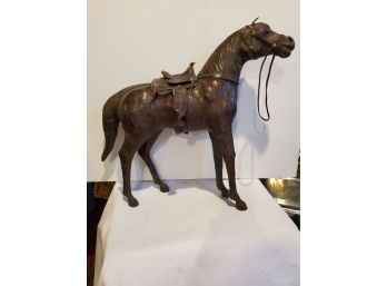 Large Leather Horse - 17' Tall X 21'