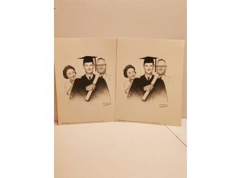 Sons Graduation By Norman Rockwell 11x14 Prints - Please Read