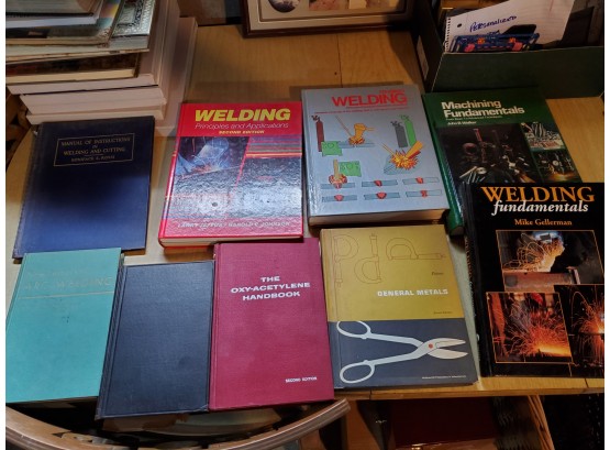 Group Of Welding Books