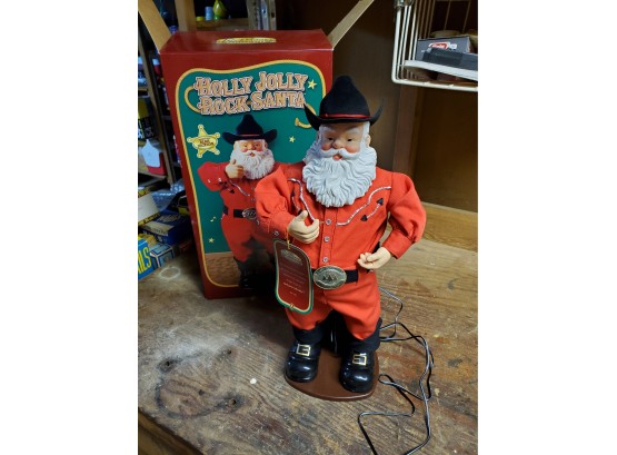 Alan Jackson Holly Jolly Rock Santa