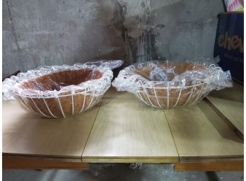 2 Brand New 17' Hanging Baskets