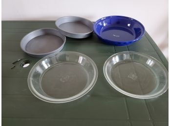 5 Pie Plates Bakeware