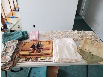 Collection Of Placemats, Doilies, Runners Etc