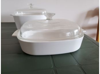 2 Covered Casseroles