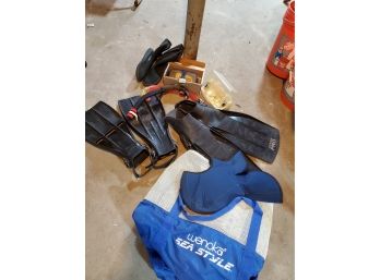 Bag Of Scuba / Snorkel Equipment