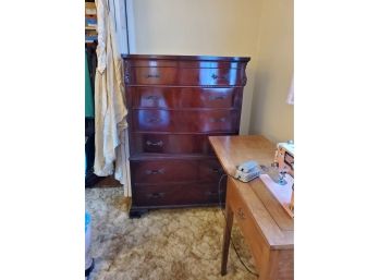 1950s Oriental 6 Drawer Dresser