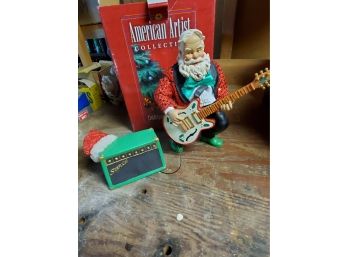 Guitar Playing Santa