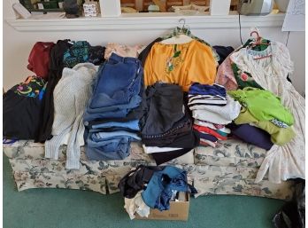 Very Large Lot Of Ladies Clothing - See Description