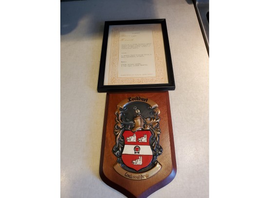 Lockhart Coat Of Arms With Explanation