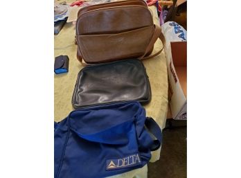 Vintage Travel Bags-2 Delta & Bell Systems