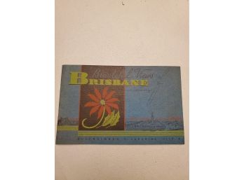 1940s Souvenir Photo Book Of Brisbane