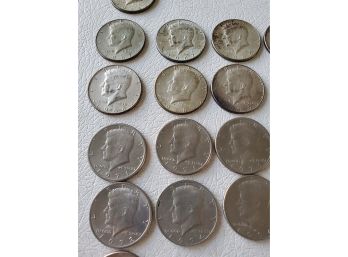 19 Kennedy Half Dollars