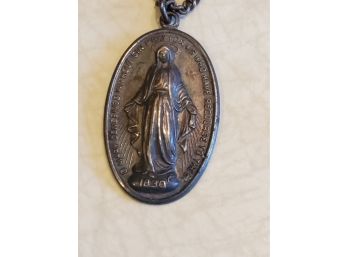 Sterling Religious Necklace