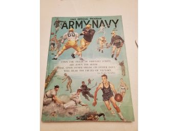 1965 Official Army-Navy Program