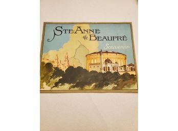 1940s Souvenir Booklet Ste Anne De Beaupre