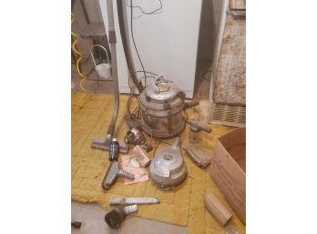 1950s Filter Queen Vacuum And Lots Of Attachments