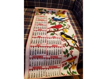 1983 & 1984 Hand Crafted Wall Calendars