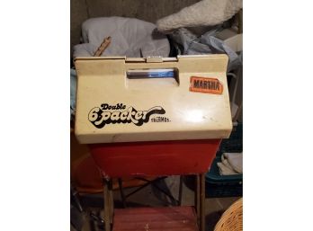 1960s Thermos Double Packer Cooler