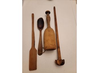 4 Wooden Tools