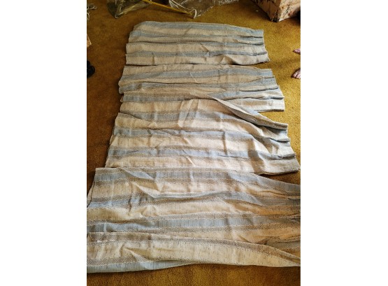 4 Pinch Pleat Panel Curtains - 54' Tall X 38' Wide