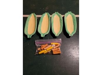 Corn Dishes And Holders