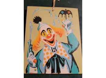 Clown Painting 8x10