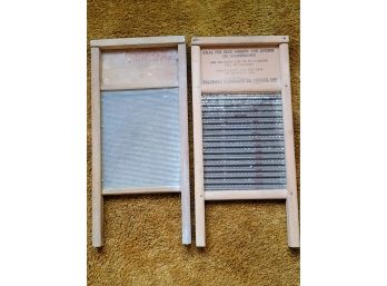 Two Lingerie Washboards