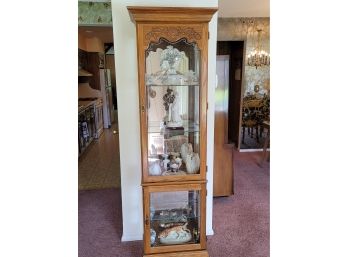Lighted 2 Door Display Cabinet - Cabinet Only -  75' Tall X 13' Deep X 21' Wide