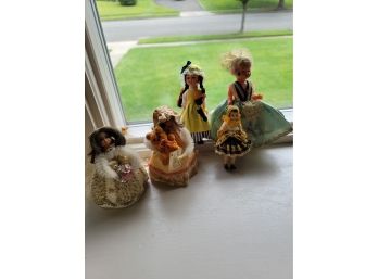 Collection Of 5 Dolls
