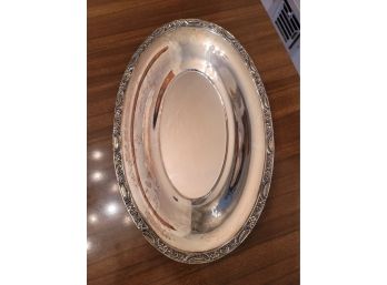 Newport Silverplate Oval Dish - 13' Long