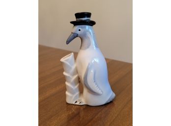 Czechoslovakian Penguin Vase