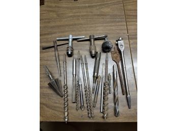 Old Hand Drill Bits Etc