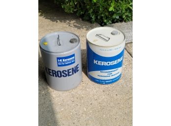 2 - 5 Gallon Kerosene Cans