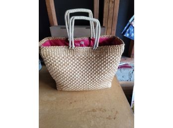 Large Tote Heavy Duty Straw Bag