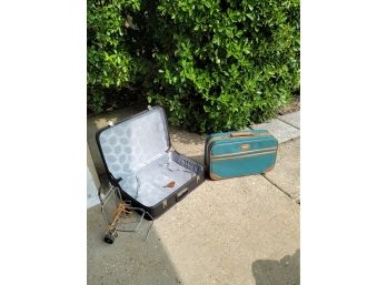 2 Clean Suitcases