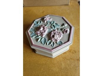 Ceramic Rose Box