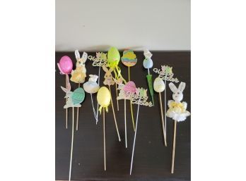 Collection Of Easter Plant Stakes