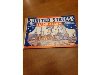 1944 United States Stamp Album - Not Complete