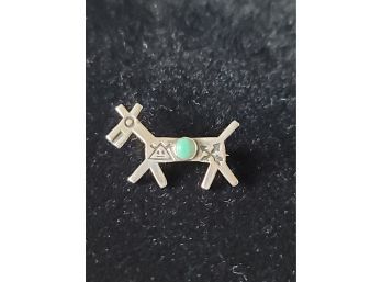 1' Early Navajo Dog Pin
