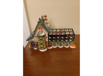 Dept 56 Mrs Claus Greenhouse With Light