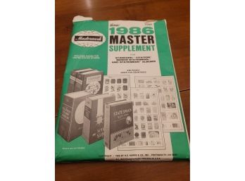 1986 Master Supplement  For Stamp Collectors