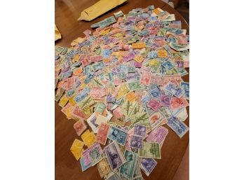 Huge Lot Of Very Old US Stamps