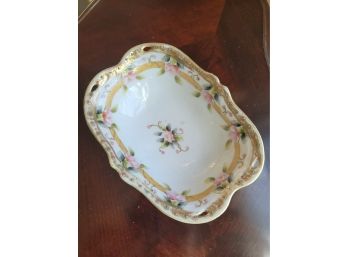 Imperial Nippon China Footed Bowl 7.25' X  5.5'