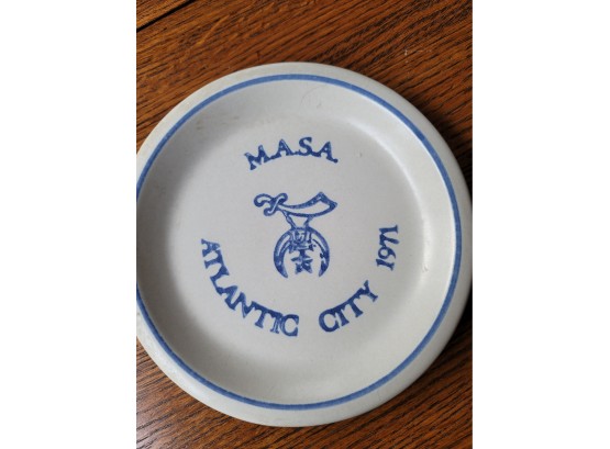 1971 Atlantic City Meeting - Mason Plate