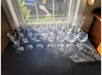 Large Collection Of Glassware