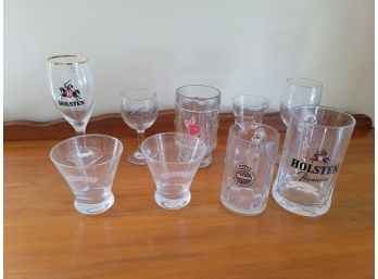 Assorted Advertising Glasses