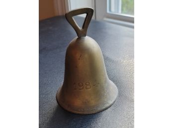 Silver Plated Bell 1984