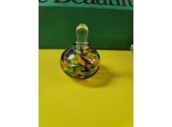 Tiny Glass Perfume Bottle