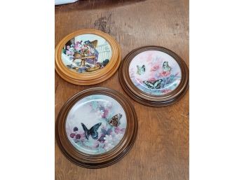 Butterfly Plates In Holders